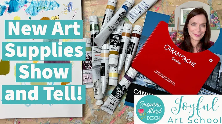 New Art Supply Show and Tell!