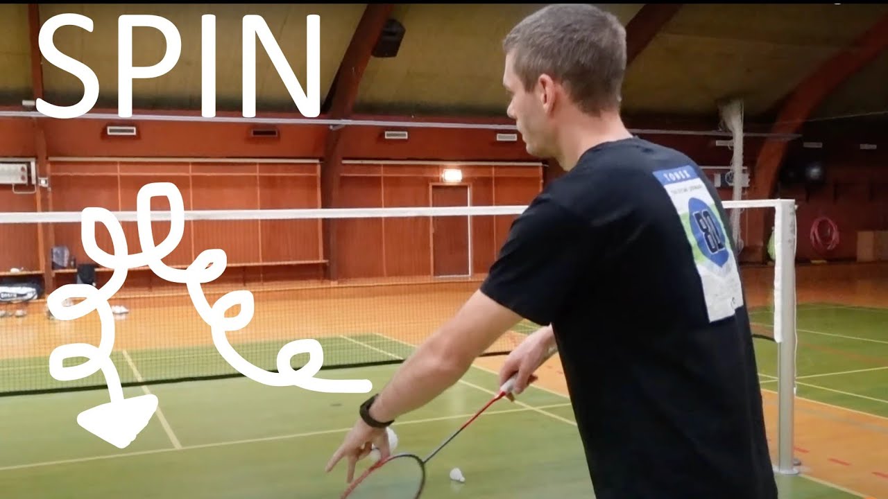 SPIN SERVE - Badminton Tutorial