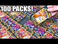 100 PACKS OF POKEMON CARDS! How Many Ultra Rare Charizards Can I Pull From Opening Darkness Ablaze