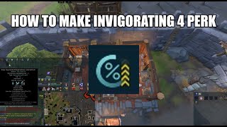 How to make invigorating 4 perk step by step | Runescape 3