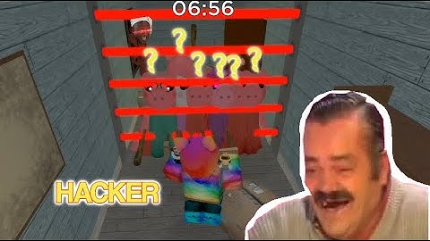 Roblox 100 PIGGY VS HACKER MEME