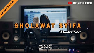 Karaoke Lyrics - Sholawat Syifa  | Female Key