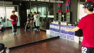 20170122 黑黑老師 初級Locking DOD街舞教室