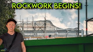 Rockwork Is Forming at Tropical Americas – Animal Kingdom Update