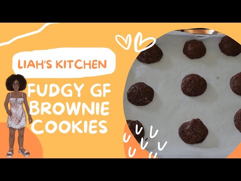 Liah's Kitchen Gluten Free Brownie Cookies
