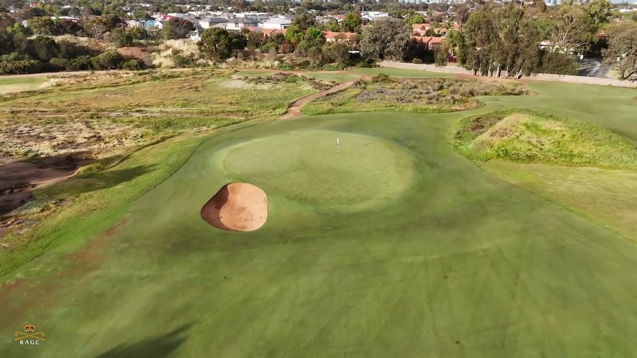Hole 12 at The Royal Adelaide Golf Club
