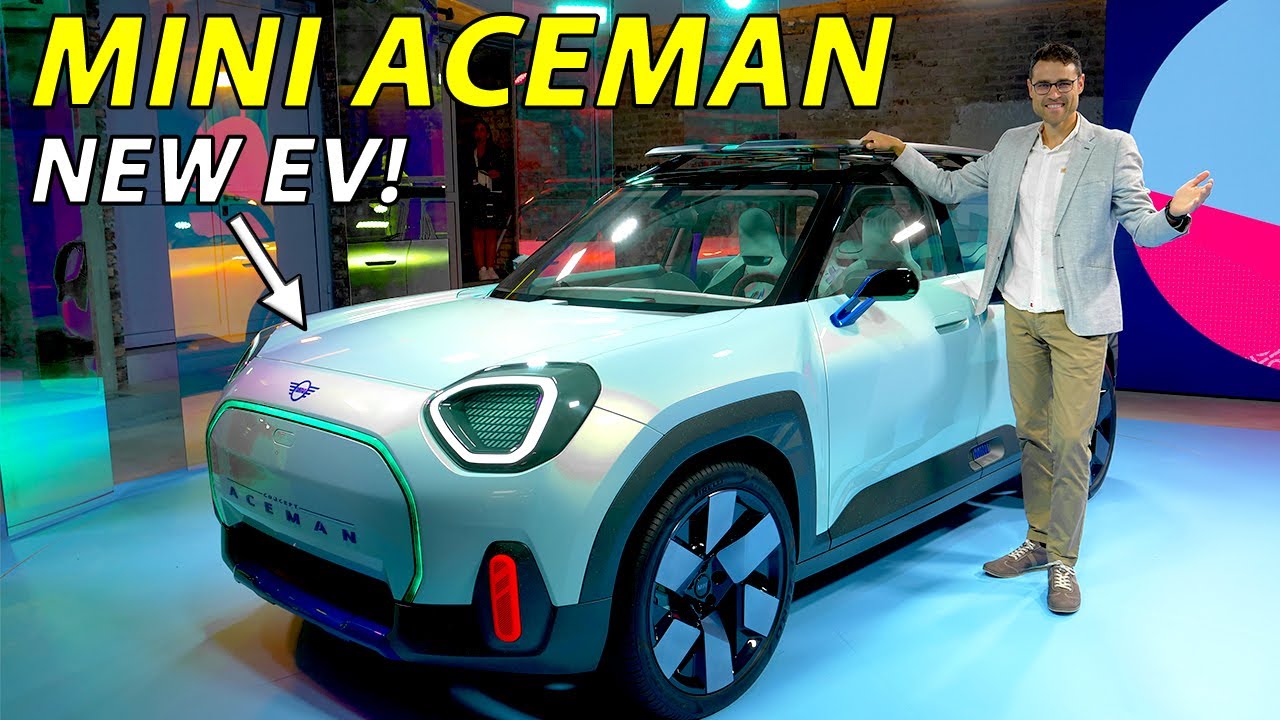 The all-new MINI Aceman will be a small EV SUV with fancy gadgets!