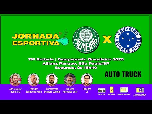 Cruzeiro x Palmeiras ao vivo hoje 7 dezembro 2023 Conectados, PTC