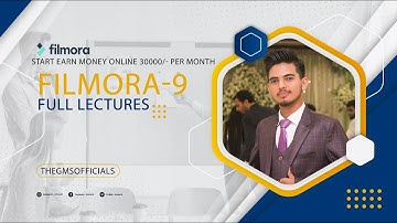Filmora9 Complete Video Editing Tutorial For Beginners | Full softwere|