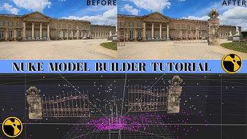 nuke model builder tutorial - how to use model builder node in tracking and clean plate creation