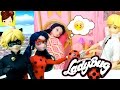 Lady Bug y Cat Noir "Marinette se Enferma" Episodio con Muñecas Las Aventuras de Lady Bug