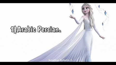 Frozen 2|| Into The Unknown (One~Line Multilanguage) In 50 Versións.