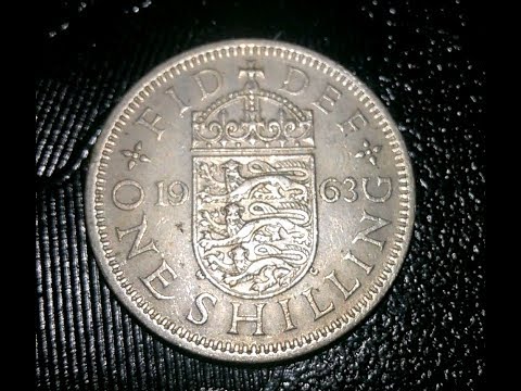 1963 One Shilling