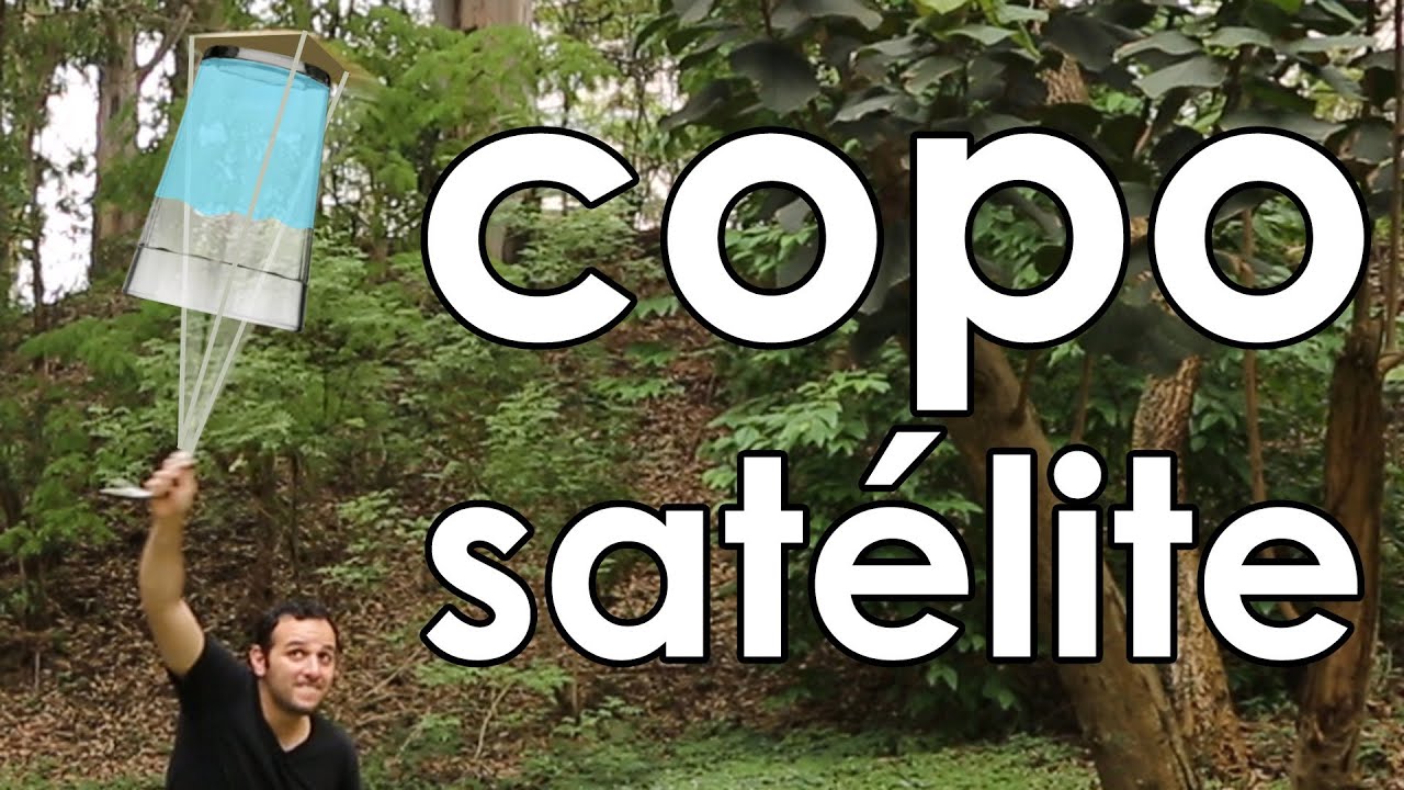 O surpreendente copo satélite (EXPERIMENTOS de FÍSICA) physical education