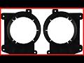 Upgrade Your 1994-2004 GMC S-10 or Sonoma with Durable Front Door Speaker Brackets