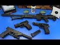 Gun toys - Box of Toys ! Military Guns - Video for kids ,the best airsoft guns..