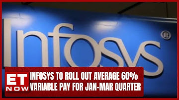 Infosys Average Variable Payout For The January-March Quarter Reduced To 60% | ET Now