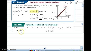 9.3.1 Converting Polar Coordinates