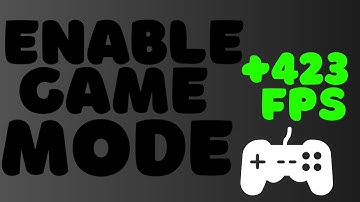 Turn On Game Mode In Windows 10