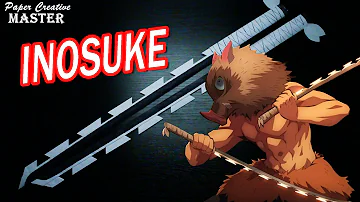 ¿Cómo se llama Inosuke Katana?