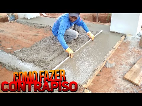 Vídeo: Como faço um pátio de concreto?