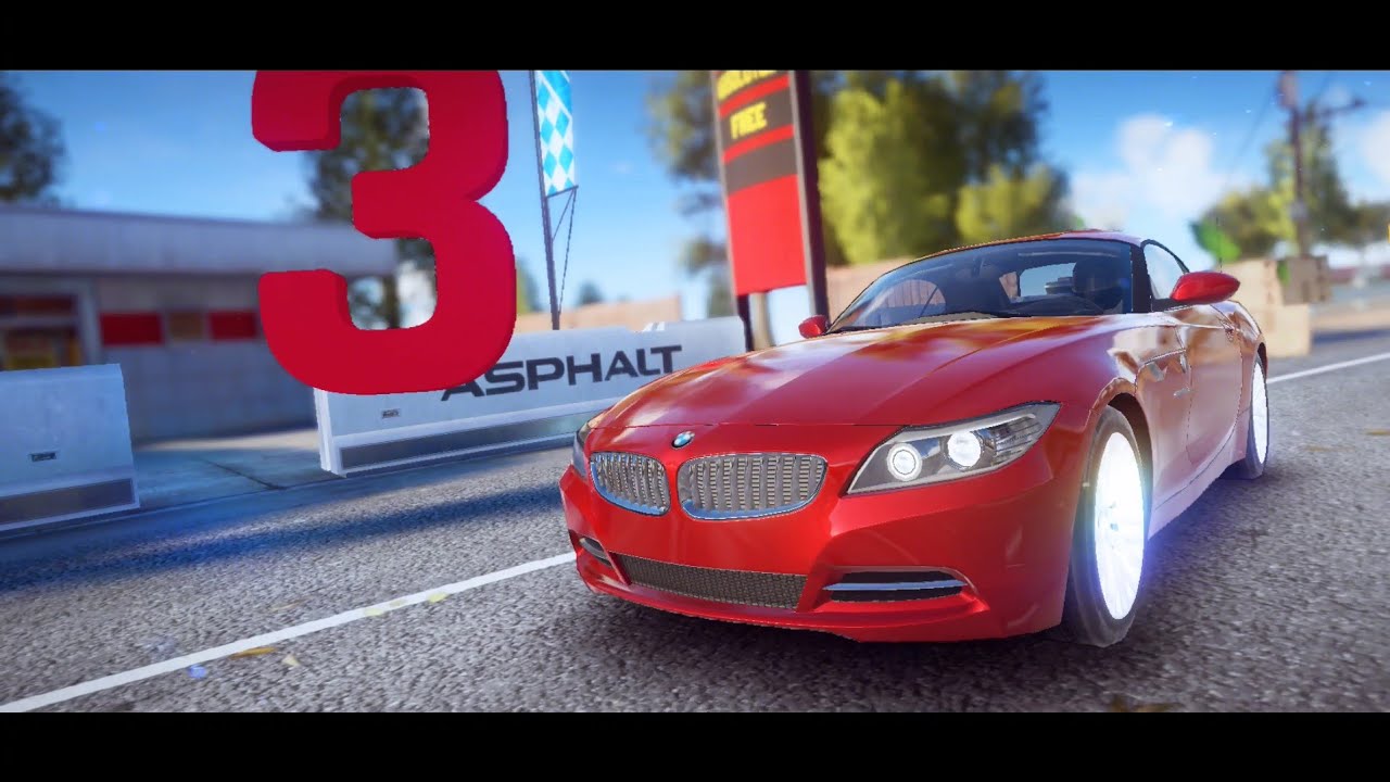 ASPHALT 9 MY FIRST RACES IN DIFFERENT LOCATIONS PLUS TUTORIAL [[RACING