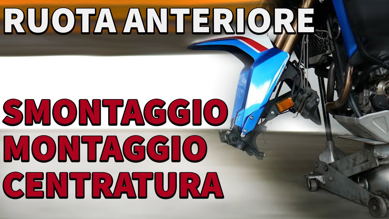 Set completo di supporto per ruota anteriore e ruota posteriore per