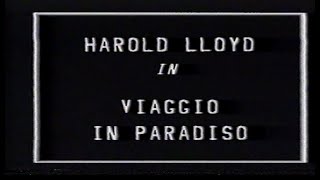 Harold Lloyd -  Viaggio in paradiso (1921)