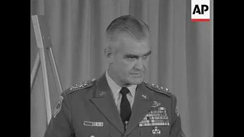 Gen William Westmoreland says North Vietnam has no...