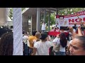 Gerardo Fernández Noroña PT en plaza Pública Villahermosa Tabasco México...