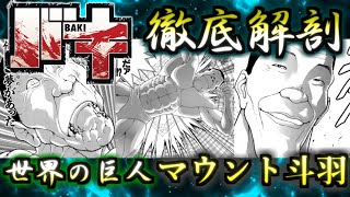 【バキ】伝説の終わりを遂げたプロレス界の象徴！！　マウント斗羽　ゆっくり解説