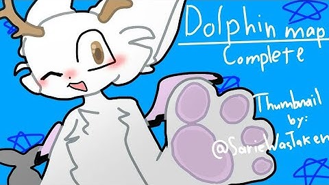 //Dolphin style meme map//Gift For:Arctic the Flox//💙🐬//
