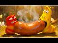 LARVA 2026: Red & Yellow vs the WORLD’S BIGGEST SAUSAGE 🌭😨 | Animation Comedy