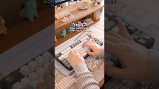 Prebuilt Neo75 🤎 Clacky Typing ASMR 🥴