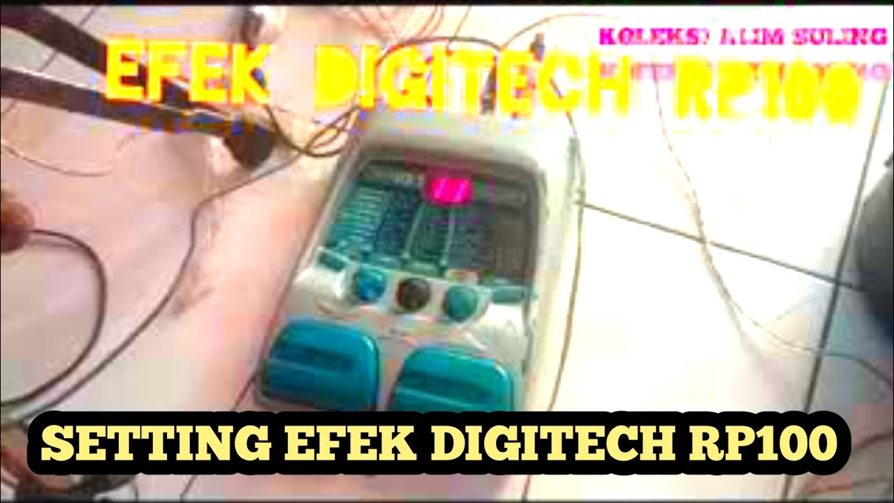 DIGITECH RP 100 effect setting makes flute sound beautiful - YouTube