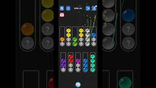 Lv 443 Ball Sort Puzzle - Color Game / 顏色分類遊戲 / ボールソーティングパズル (Guru Game)  #ballsortpuzzle