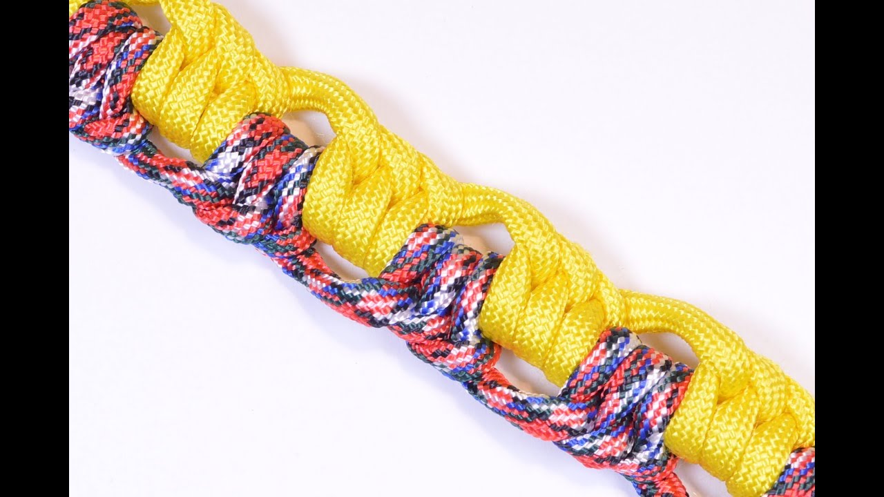 How to Make the "Waves Bar" Paracord Survival Bracelet BoredParacord
