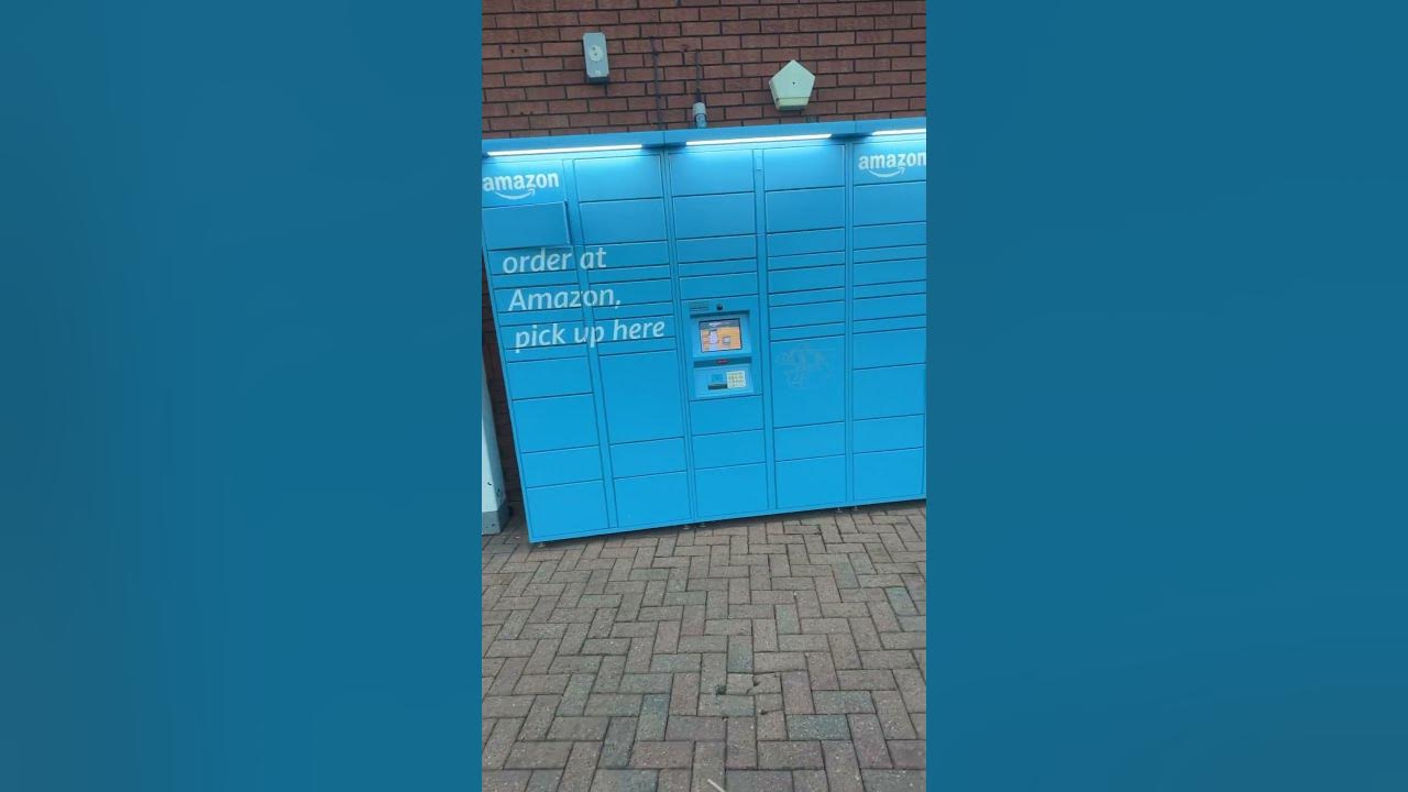 Amazon locker pick up point YouTube
