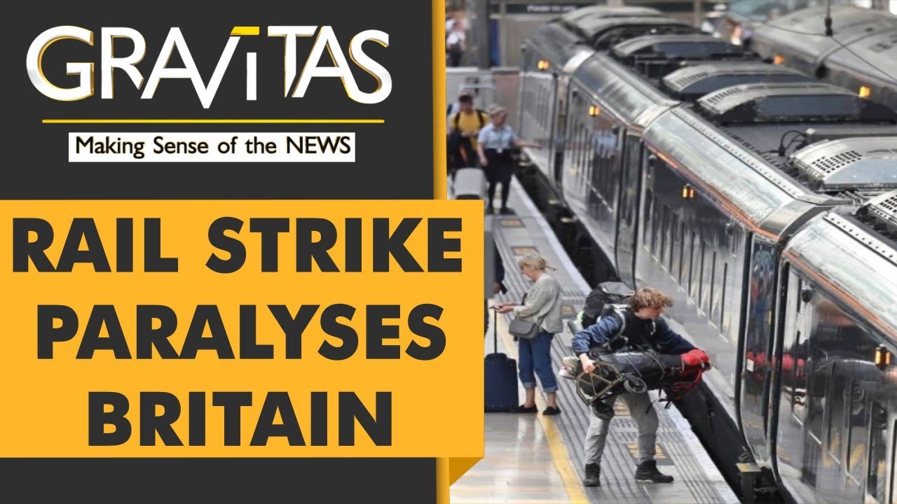 Read more about the article Gravitas: Britain faces biggest railway strike in 30 years – WION