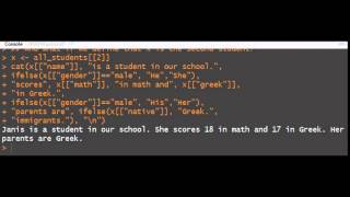 Lists in R