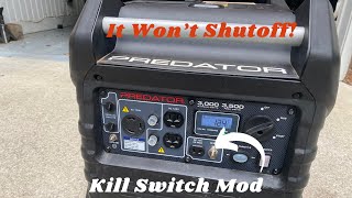 Kill Switch Fix/ Modification forPredator 3500 - Won't Shutoff by KEdRevs 1,443 views 7 months ago 9 minutes, 37 seconds