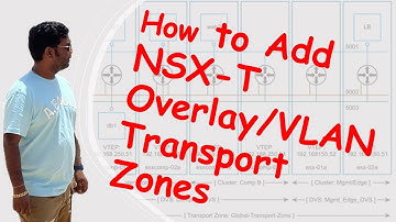 How to Add NSX-T Overlay/VLAN Transport zone