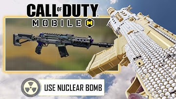 LUCKY Smart Rifle SKS Pull & Dropping a Nuke with It in COD Mobile