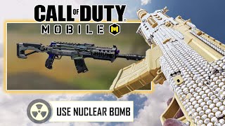 LUCKY Smart Rifle SKS Pull & Dropping a Nuke with It in COD Mobile