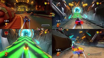 First Day Crash™ Team Racing Nitro Fueled - 4 Player Mode