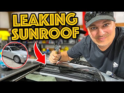 How to fix a Leaking Sunroof on a BMW – EASY