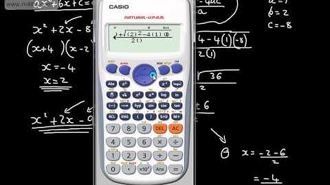 GCSE Maths - Quadratic Equations 5 (Using the Formula/Equation) Higher Mathematics (IGCSE)