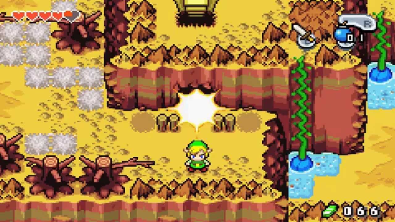 Legend Of Zelda: Minish Cap - Part 6: Climbing Up Mt Crenel! - YouTube