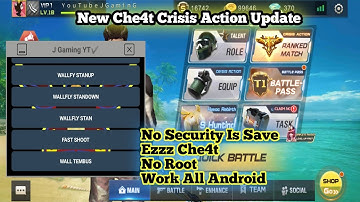 New Che4t Crisis Action Update Version 4.1.9 | No Security Is Save 🤣