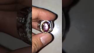 RED RUBY NO HEAT- Ada Natural Star Birma Burma Permata Zamrud Colombia Blue Sapphire Ceylon Safir Srilanka Berlian Eropa Batu Merah Delima Spinel